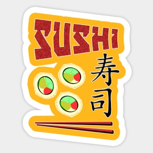Sushi Sticker